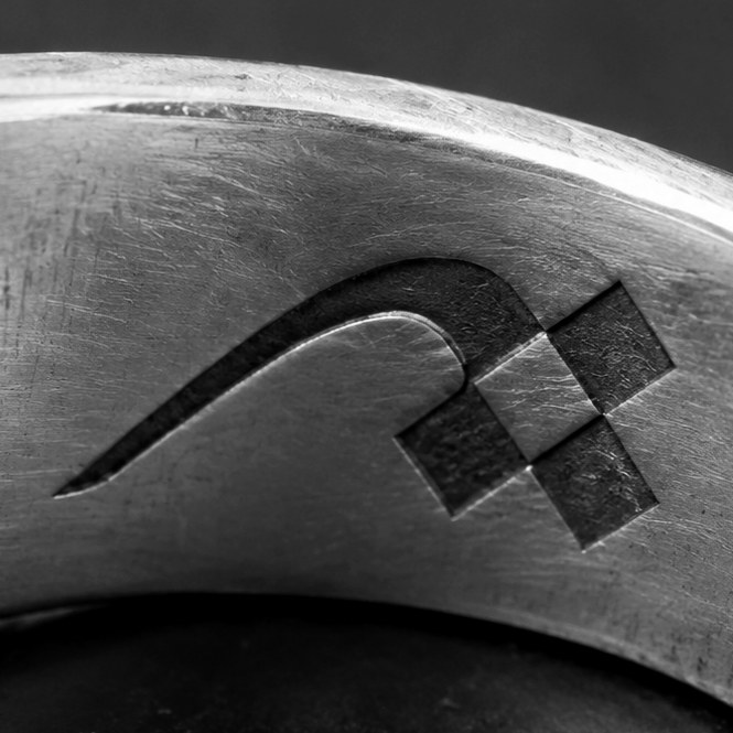 The Mir seal engraved on the inner surface of a silver ring
